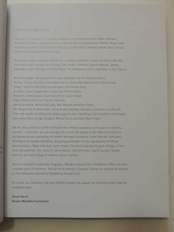 A Prisoner In The Garden - Signed By Sello Hatang Chief Executive Nelson Mandela Foundation