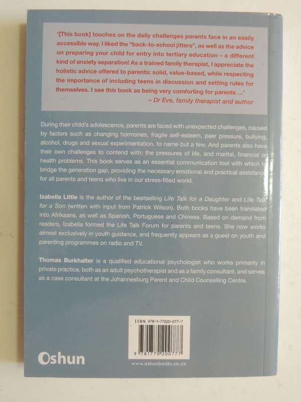 Life Talk For Parents, An Essential Guide To Issues Faced By Parents & Teens - Izabella Little, T B