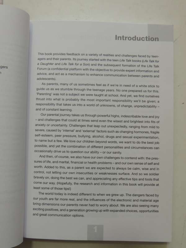 Life Talk For Parents, An Essential Guide To Issues Faced By Parents & Teens - Izabella Little, T B