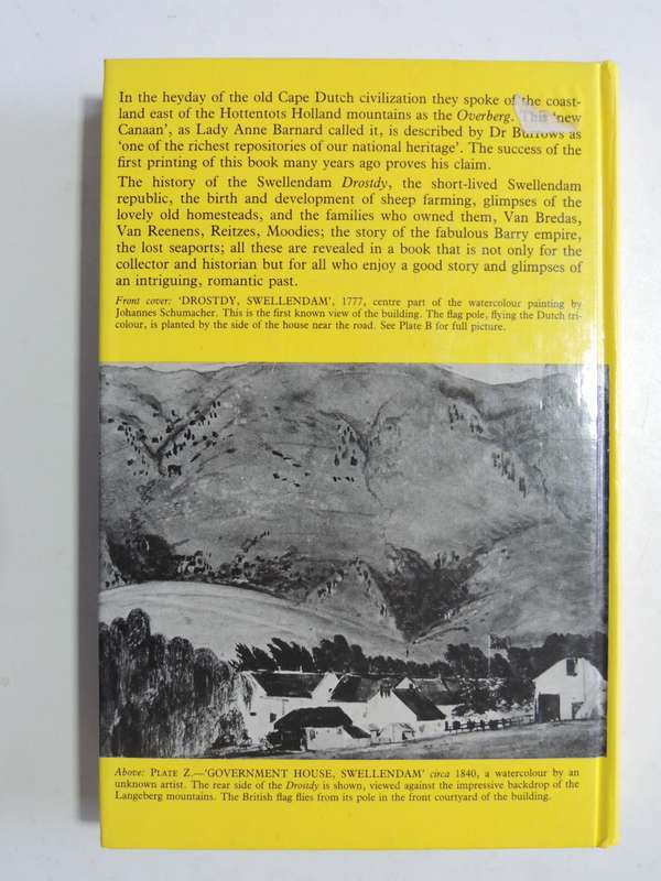 Overberg Outspan,Chronicle Of People Places In The Sth Western Districts Of The -Cape-Edmund Burrows