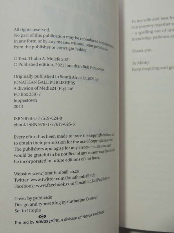 Native Boy - Confessions Of A Maplazini In The City - Thabo A. Molefe