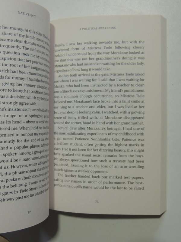 Native Boy - Confessions Of A Maplazini In The City - Thabo A. Molefe