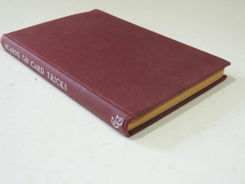 Scarne On Card TricksSCARCE  First English Edition 1953
