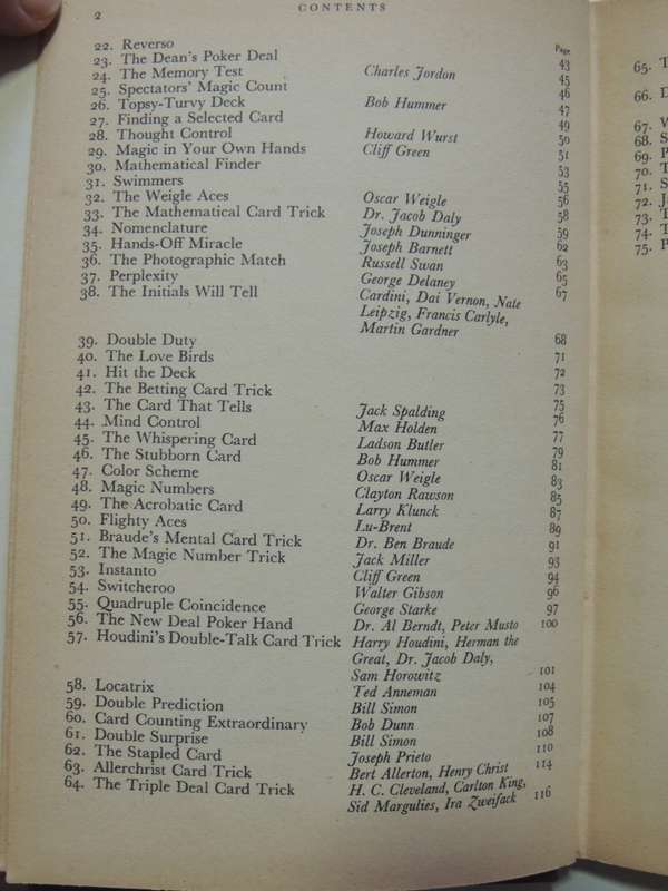 Scarne On Card TricksSCARCE  First English Edition 1953