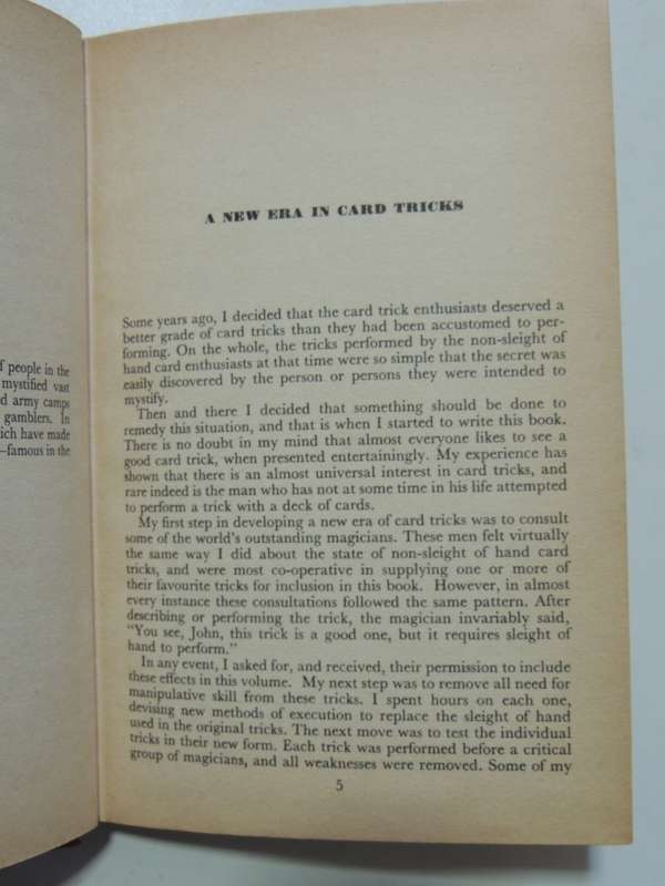 Scarne On Card TricksSCARCE  First English Edition 1953