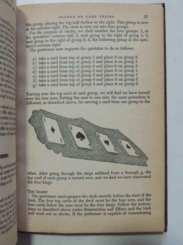 Scarne On Card TricksSCARCE  First English Edition 1953