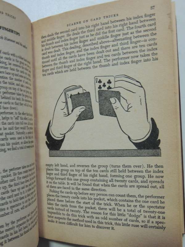 Scarne On Card TricksSCARCE  First English Edition 1953