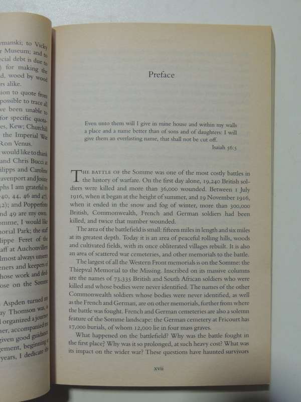 Somme - The Heroism And Horror Of War - Martin Gilbert