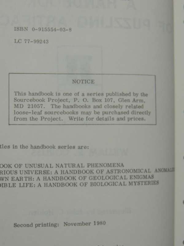 Ancient Man: A Handbook Of Puzzling Artifacts - William R. Corliss