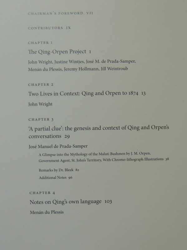 On The Trail Of Qing And Orpen Jose M. de Prada-Samper, Menan Du Plessis, Jeremy Hollmann, Jill Wein