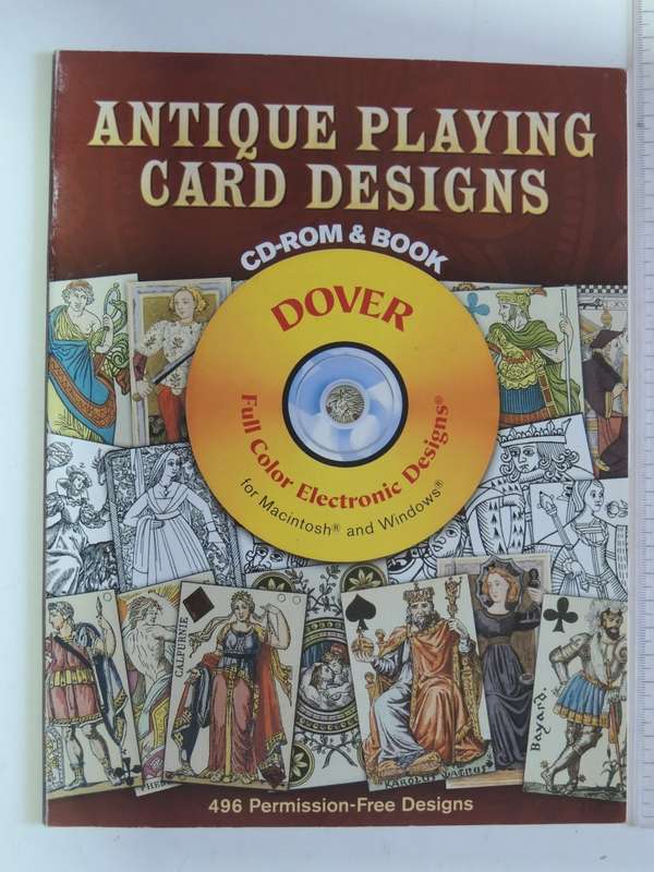 Antique Playing Card Designs + CD
