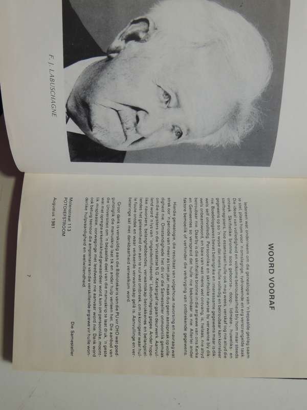 Die LabuschagnesWaarvandaan En Waar Het Hulle Meetsnoere Geval? (Signed) -  F.J. Labuschagne