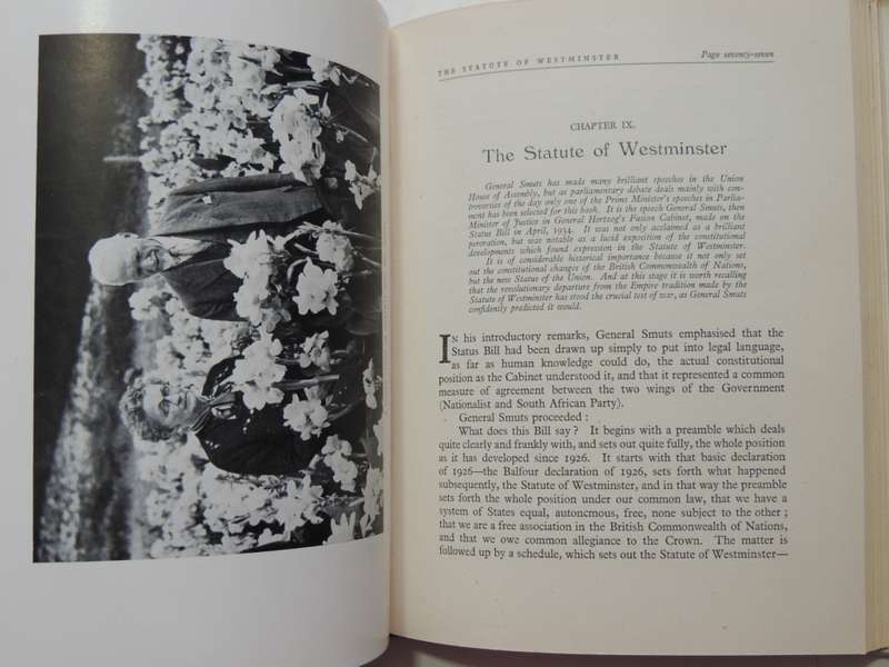 Groter Suid-Afrika - Planne Vir `N Beter Wereld - J.C. Smuts   SIGNED BY JC SMUTS