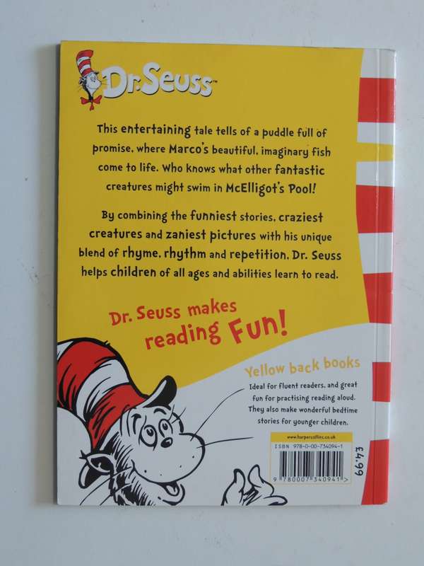 McElligot`s Pool- Dr. Seuss    BANNED