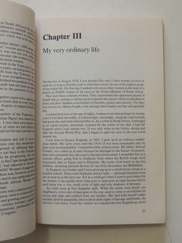 Side By Side - The Autobiography Of Helen Joseph - Helen Joseph