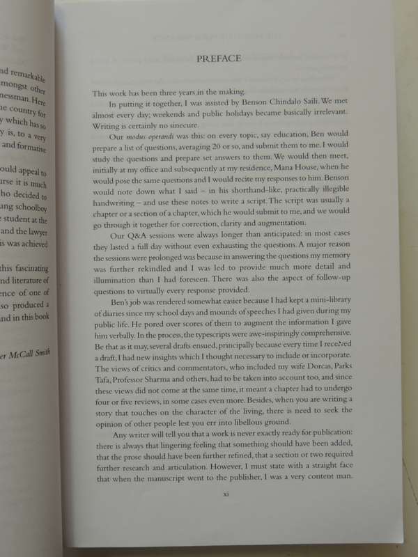 The Magic Of Perseverance - The Autobiography Of David Magang- David Magang