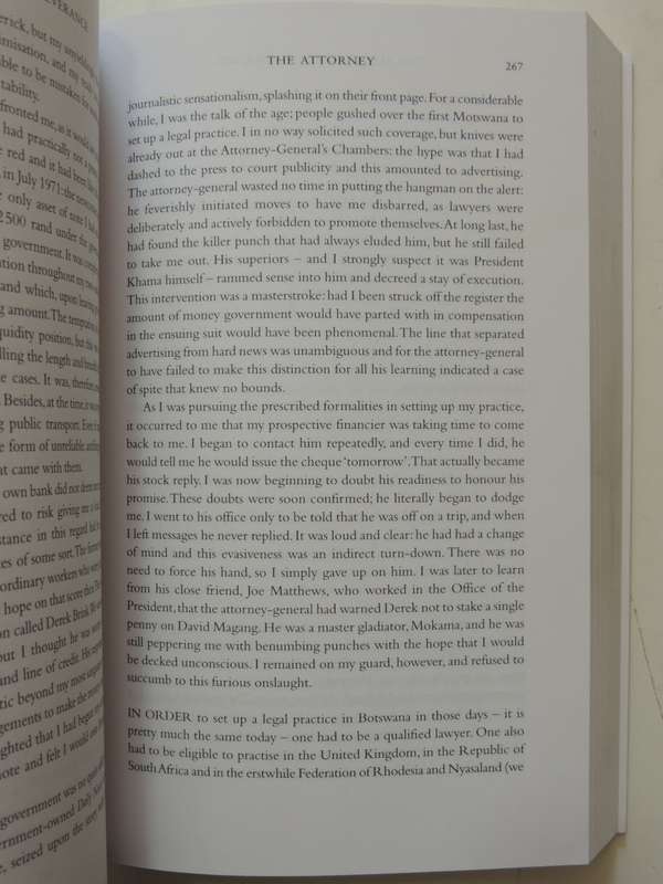 The Magic Of Perseverance - The Autobiography Of David Magang- David Magang