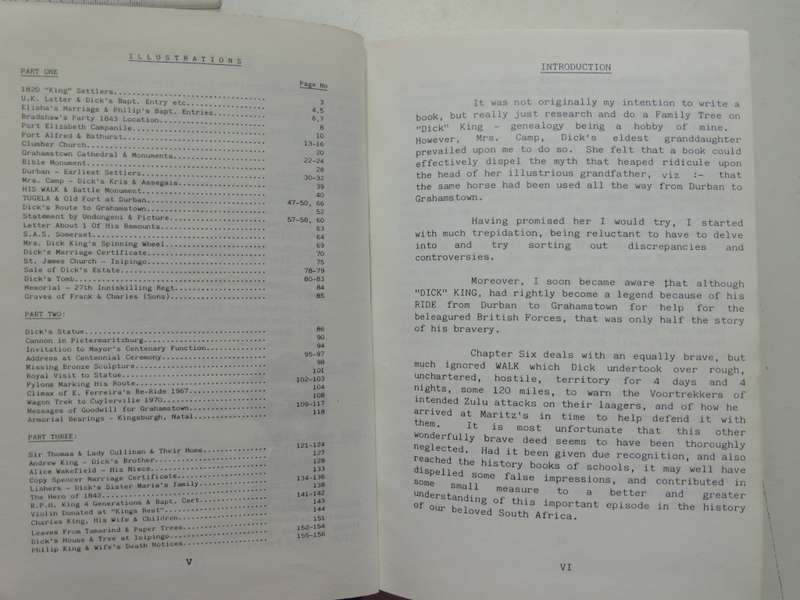 Dick King - Feats, Fame, Family - Joyce Scallan  SIGNED 1987 LTD Edition