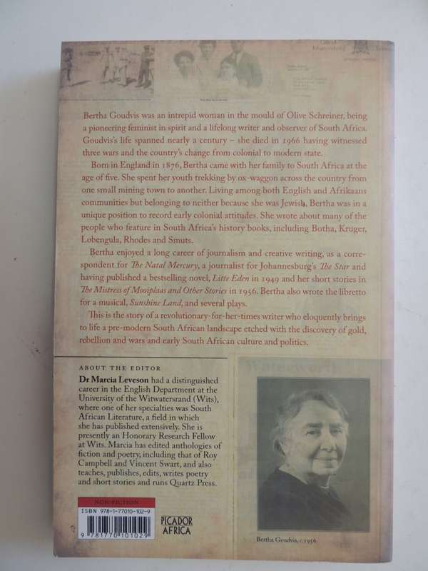 South African Odyssey - The Autobiography Of Bertha Goudvis - ed Marcia Levenson