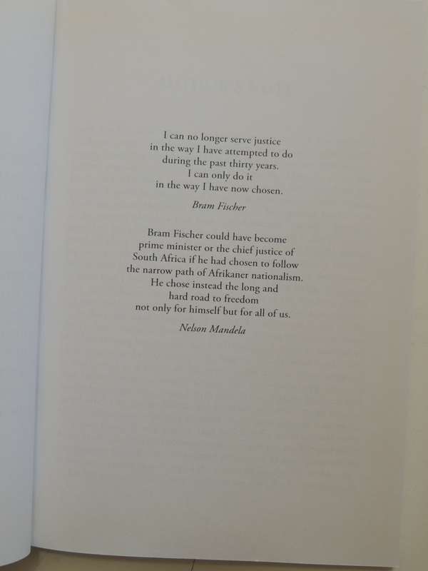 Fischer`s Choice - The Life Of Bram Fischer - Martin Meredith