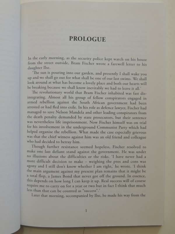 Fischer`s Choice - The Life Of Bram Fischer - Martin Meredith