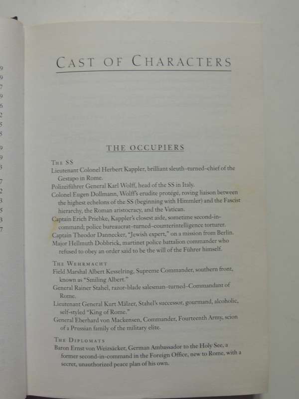 Fatal Silence - The Pope, The Resistance And The German Occupation Of Rome - Robert Katz