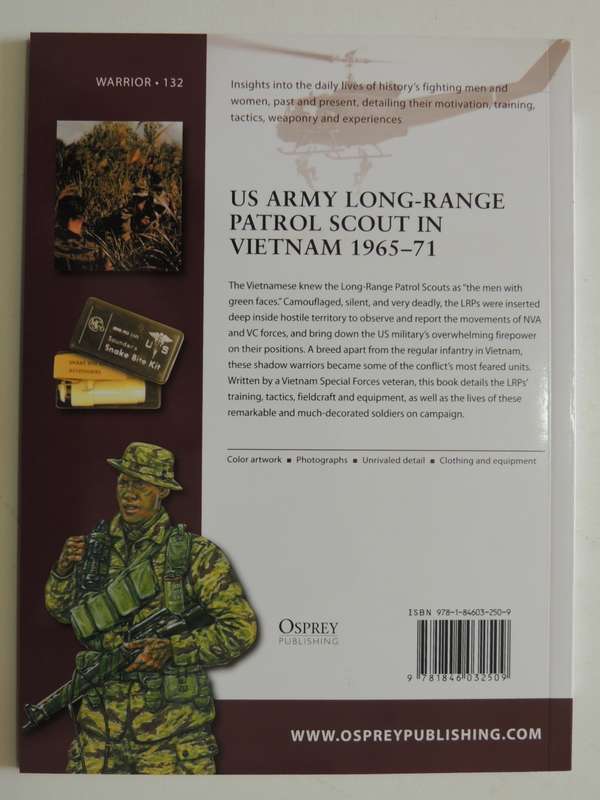 Osprey Warrior Series: US Army Long-Range Patrol Scout In Vietnam 1965-71 Gordon L Rottman