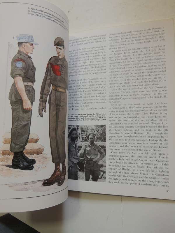 Osprey Men-At-Arms Series: The Canadian Army At War  Mike Chappell
