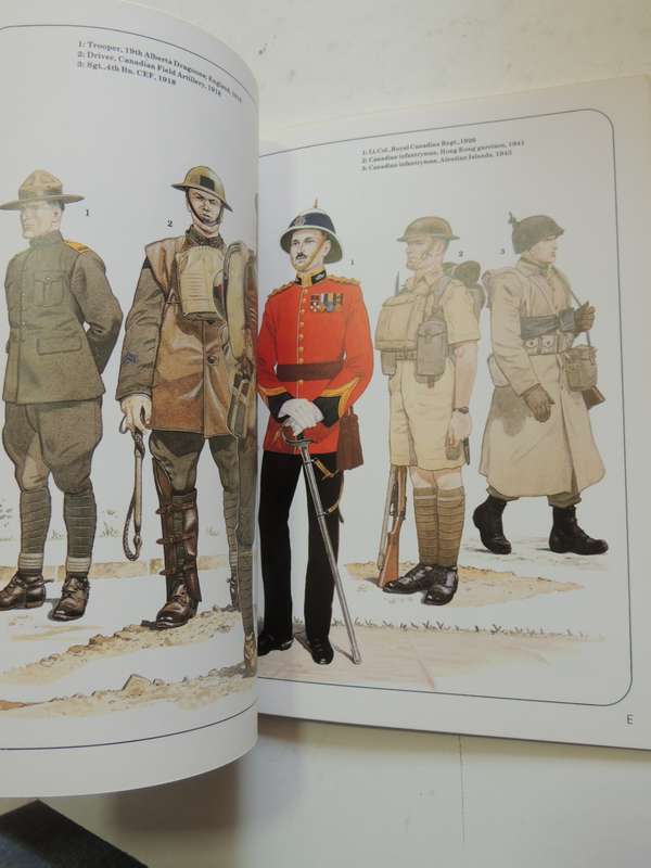 Osprey Men-At-Arms Series: The Canadian Army At War  Mike Chappell