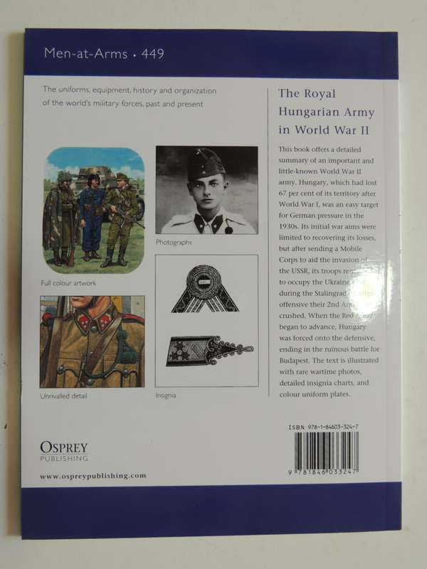 Osprey Men-At-Arms Series: The Royal Hungarian Army In World War II Dr. Nigel Thomas