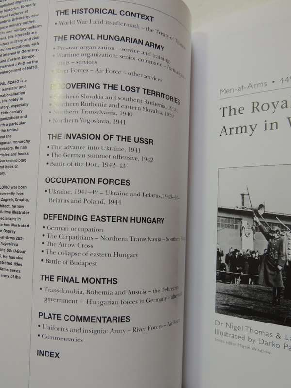 Osprey Men-At-Arms Series: The Royal Hungarian Army In World War II Dr. Nigel Thomas