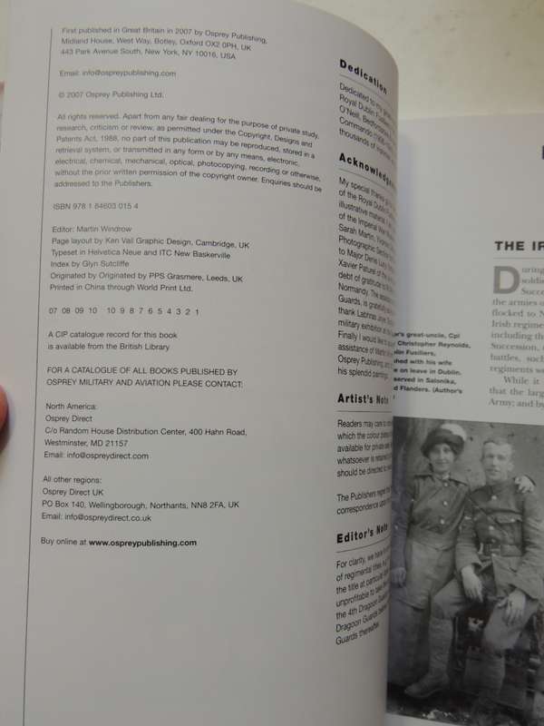 Osprey Elite Series: Irish Regiments In The World Wars David Murphy