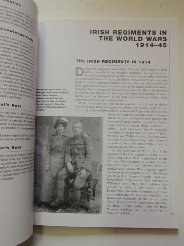Osprey Elite Series: Irish Regiments In The World Wars David Murphy