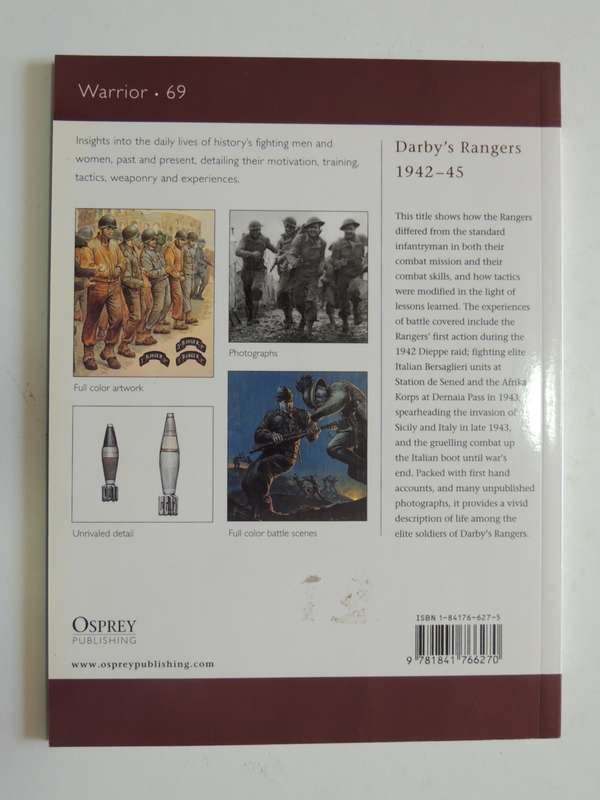 Osprey Warrior Series: Darby`s Rangers 1942-45  Mir Bahmanyar