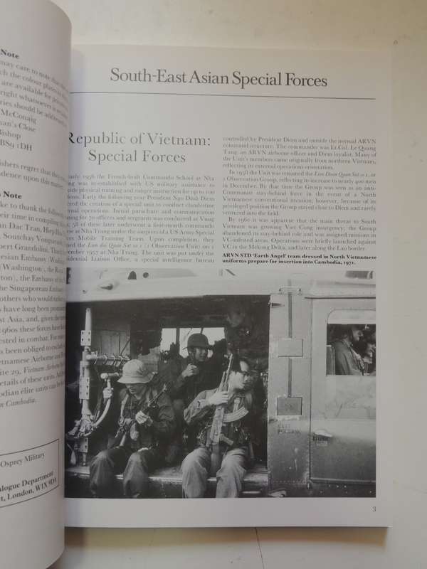 Osprey Elite Series: South-East Asian Special Forces  Ken Conboy
