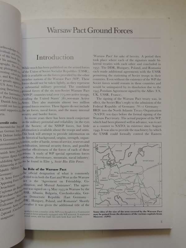 Osprey Elite Series: Warsaw Pact Ground Forces  Gordon L Rottman