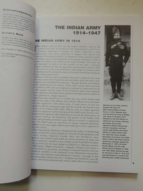 Osprey Elite Series: The Indian Army 1914 - 1947  Ian Sumner