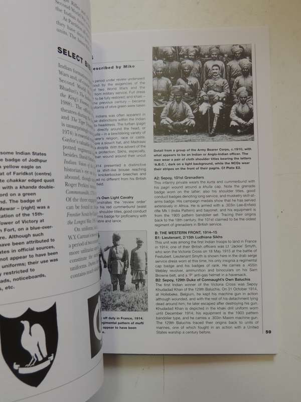 Osprey Elite Series: The Indian Army 1914 - 1947  Ian Sumner