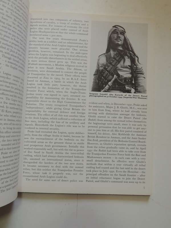 Osprey Men-At-Arms Series: The Arab Legion  Peter Young