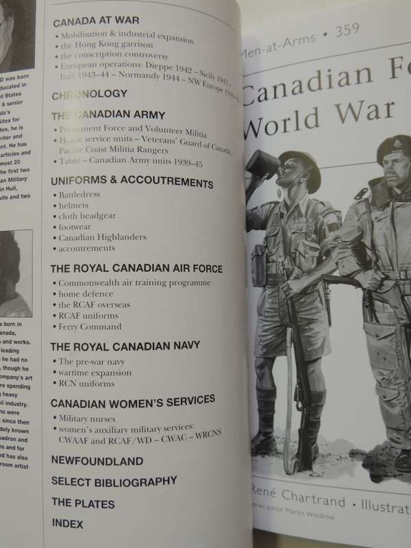 Osprey Men-At-Arms Series: Canadian Forces In World War II  Rene Chartrand
