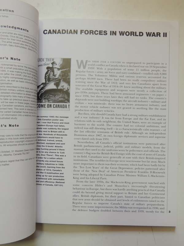 Osprey Men-At-Arms Series: Canadian Forces In World War II  Rene Chartrand