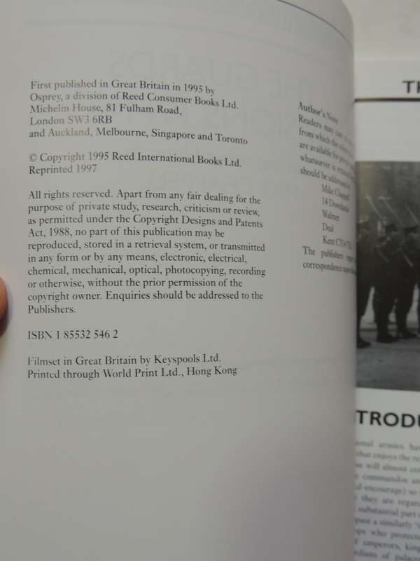 Osprey Elite Series: The Guards Divisions 1914-45 Mike Chappell