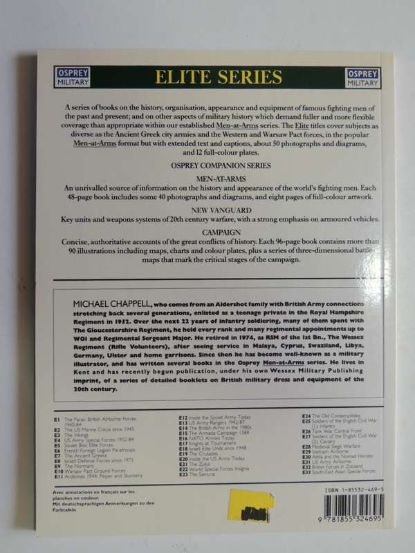Osprey Elite Series: Scottish Units In The World Wars Mike Chappell