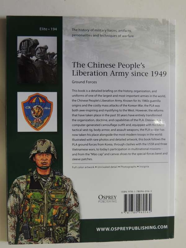 Osprey Elite Series: The Chinese People`s Liberation Army Since 1949  Benjamin Lai