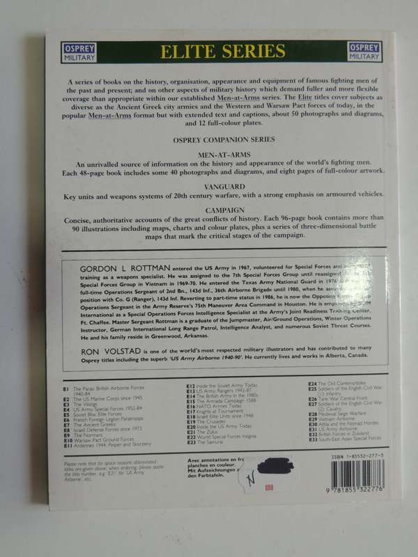 Osprey Elite Series: Armies Of The Gulf War Gordon L Rottman