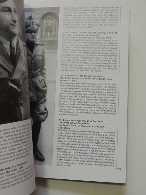 Osprey Men-At-Arms Series: The Italian Army 1940-45 (1) Europe 1943-45 Philip S Jowett