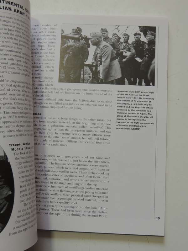 Osprey Men-At-Arms Series: The Italian Army 1940-45 (1) Europe 1943-45 Philip S Jowett