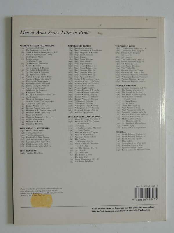 Osprey Men-At-Arms Series: Modern African Wars (2) Angola And Mocambique 1961-74
