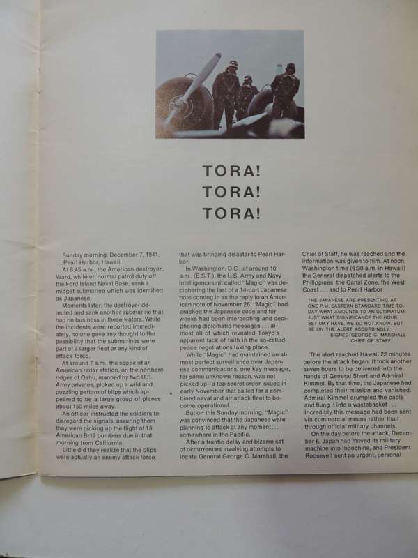 Tora Tora Tora - Original Film Brochure 1970