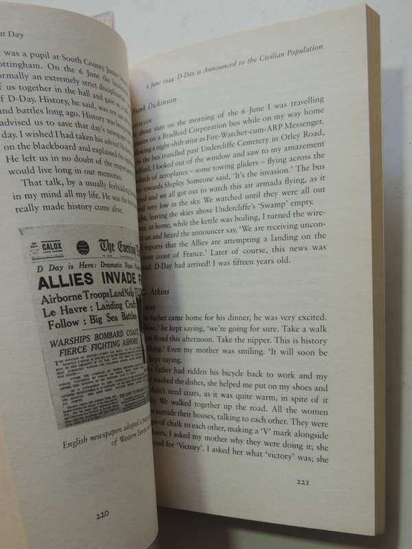 The Silent Day,A Landmak Oral History Of D-Day On The Home Front  - Max Arthur